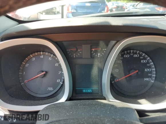 2011 Chevrolet Equinox 2LT with VIN 2CNALPEC2B6327982, listed as a Copart auction lot 64973415 with 183,365 mi miles and Salvage title. Bid and sale history available at DreamBid. Image 9.