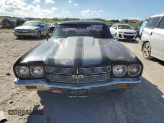 1970 Chevrolet El Camino z VIN 134800K127131, wystawiony jako Copart lot #82713014 z przebiegiem 70 874 mil mil oraz Czysty tytuł • Clean title. Historia ofert i sprzedaży dostępna na DreamBid. Obrazek 5.