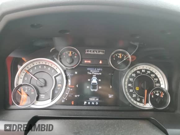 2016 Ram 1500 Lone Star с VIN 1C6RR6LT9GS221642, выставлен на аукционе Copart как лот 67945045 с пробегом 102 261 миль миль и Списание • Salvage title. История ставок и продаж доступна на DreamBid. Изображение 9.