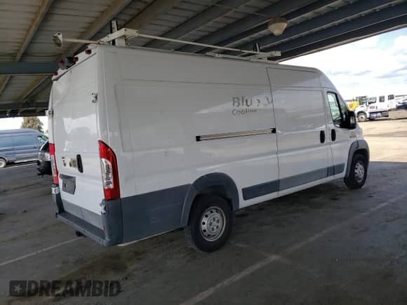 2017 Ram ProMaster Cargo z VIN 3C6URVJG5HE539790, wystawiony jako Copart lot #51318385 z przebiegiem 118 490 mil mil oraz Szkoda całkowita • Salvage title. Historia ofert i sprzedaży dostępna na DreamBid. Obrazek 3.