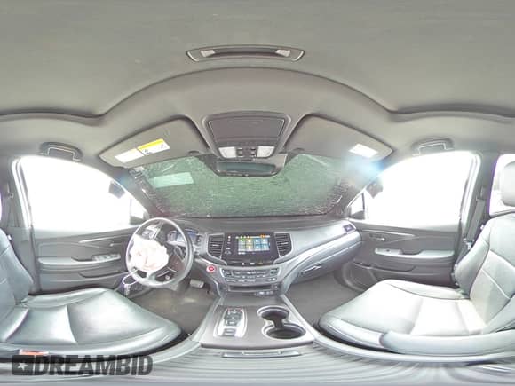 2020 Honda Passport EX-L with VIN 5FNYF7H51LB004574, listed as a Copart auction lot 55847265 with 45,227 mi miles and Non repairable. Bid and sale history available at DreamBid. Image 16.