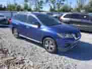 2017 Nissan Pathfinder S with VIN 5N1DR2MNXHC622930, listed as a Copart auction lot 82543195 with 160,697 mi miles and Clean title. Bid and sale history available at DreamBid. Image 4.