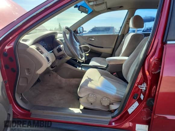 2000 Honda Accord SE with VIN JHMCG6696YC019176, listed as a Copart auction lot 80961655 with 140,374 mi miles and Salvage title. Bid and sale history available at DreamBid. Image 7.