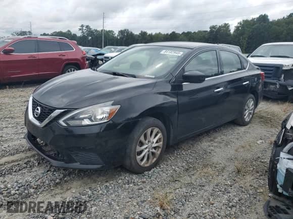 2019 Nissan Sentra SV with VIN 3N1AB7AP5KL624131, listed as a Copart auction lot 84182945 with 156,478 mi miles and Clean title. Bid and sale history available at DreamBid. Image 1.