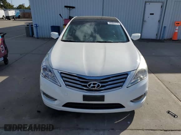 2012 Hyundai Azera with VIN KMHFH4JG8CA168372, listed as a Copart auction lot 85863775 with 122,631 mi miles and Clean title. Bid and sale history available at DreamBid. Image 5.