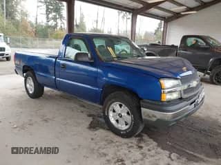 2004 Chevrolet Silverado 1500 Work Truck z VIN 1GCEK14V34Z234372, wystawiony jako IAAI lot #43368896 z przebiegiem 136 810 mil mil oraz . Historia ofert i sprzedaży dostępna na DreamBid. Obrazek 1.