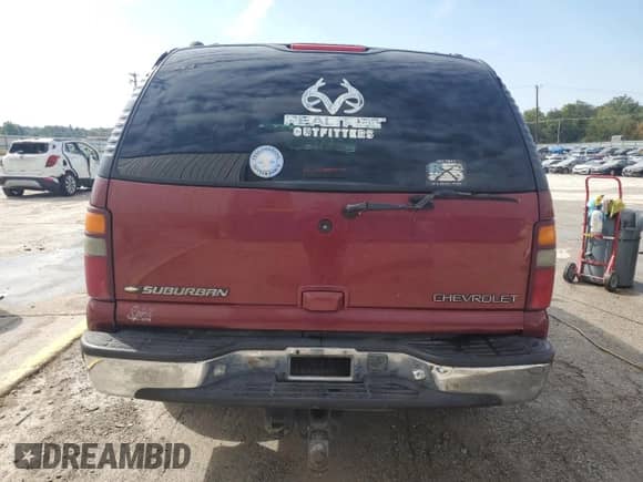 2001 Chevrolet Suburban LT with VIN 1GNFK16T11J275665, listed as a Copart auction lot 80835715 with Not provided miles and Non repairable. Bid and sale history available at DreamBid. Image 6.