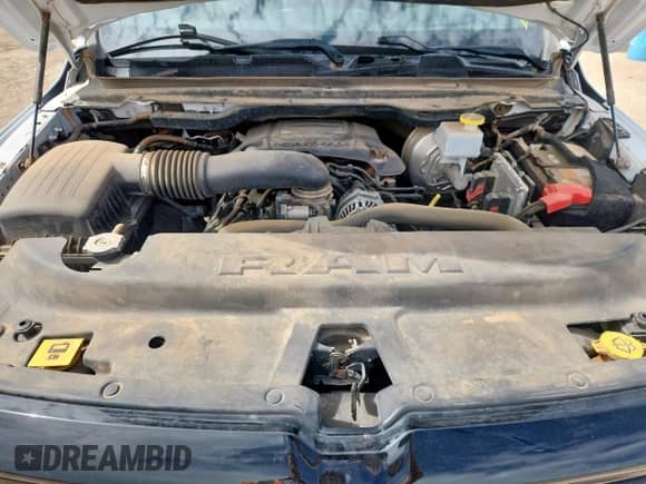 2021 Ram 1500 Big Horn z VIN 1C6SRFMT4MN518683, wystawiony jako Copart lot #63100345 z przebiegiem 60 151 mil mil oraz Czysty tytuł • Clean title. Historia ofert i sprzedaży dostępna na DreamBid. Obrazek 11.