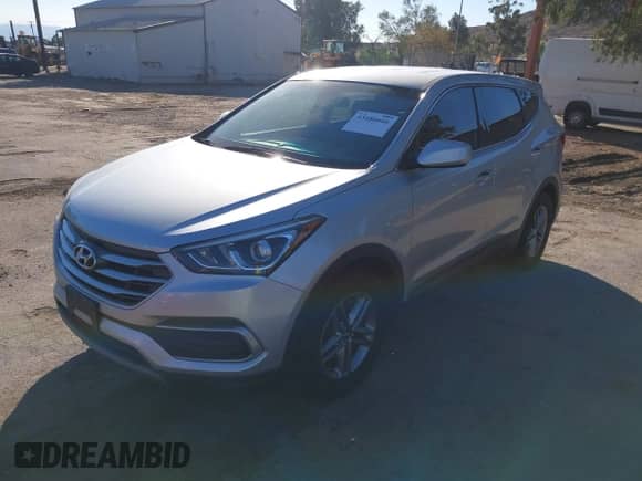 2018 Hyundai Santa Fe 2.4L with VIN 5XYZT3LB3JG565285, listed as a IAAI auction lot 43486666 with 124,869 mi miles and . Bid and sale history available at DreamBid. Image 17.