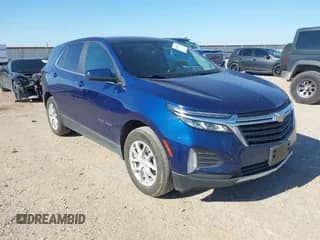 2022 Chevrolet Equinox LT с VIN 3GNAXKEV8NL309670, выставлен на аукционе IAAI как лот 42911665 с пробегом 41 258 миль миль и . История ставок и продаж доступна на DreamBid. Изображение 1.
