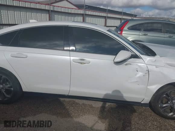 2023 Honda Accord EX-L with VIN 1HGCY2F6XPA011591, listed as a IAAI auction lot 43363173 with Not provided miles and . Bid and sale history available at DreamBid. Image 14.