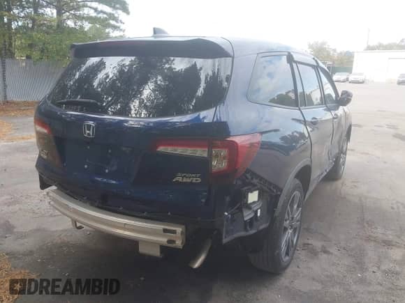 2022 Honda Pilot Sport с VIN 5FNYF6H38NB075315, выставлен на аукционе IAAI как лот 43471302 с пробегом 68 102 миль миль и . История ставок и продаж доступна на DreamBid. Изображение 4.