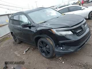 2020 Honda Pilot Black Edition z VIN 5FNYF6H71LB055746, wystawiony jako IAAI lot #41482750 z przebiegiem 73 235 mil mil oraz . Historia ofert i sprzedaży dostępna na DreamBid. Obrazek 1.