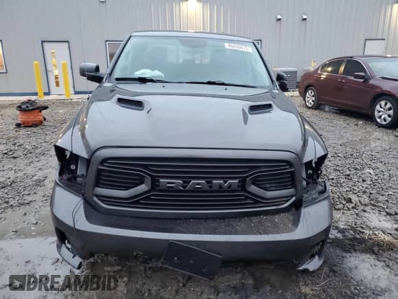 2018 Ram 1500 Sport with VIN 1C6RR7UT6JS163176, listed as a Copart auction lot 46830415 with 107,609 mi miles and Non repairable. Bid and sale history available at DreamBid. Image 5.
