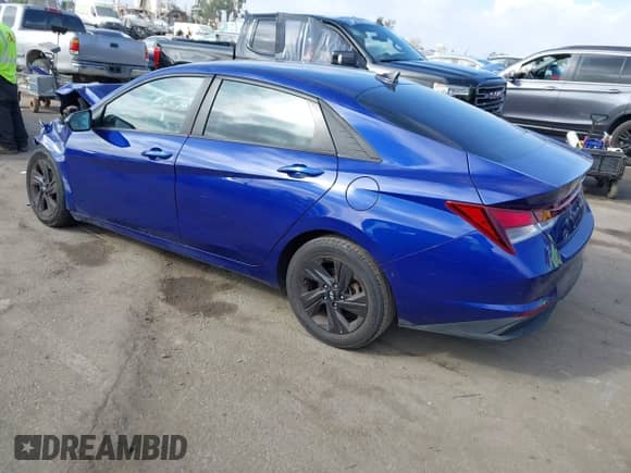 2022 Hyundai Elantra SEL with VIN 5NPLM4AG4NH056019, listed as a IAAI auction lot 43373501 with 85,793 mi miles and . Bid and sale history available at DreamBid. Image 3.