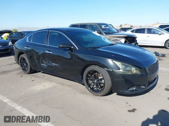 2013 Nissan Maxima S with VIN 1N4AA5AP2DC807771, listed as a IAAI auction lot 42588625 with 172,121 mi miles and . Bid and sale history available at DreamBid. Image 1.