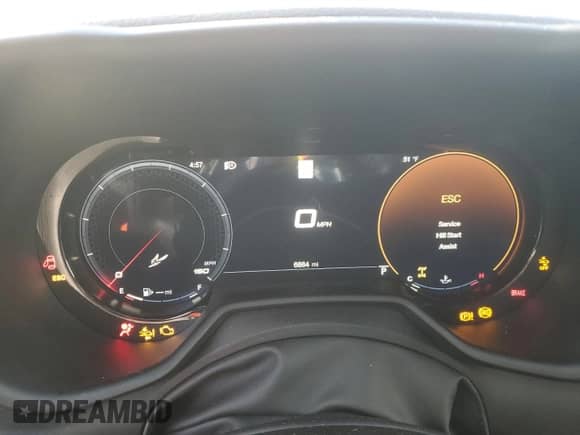 2024 Dodge Hornet GT z VIN ZACNDFAN6R3A15723, wystawiony jako Copart lot #44016235 z przebiegiem 6 864 mil mil oraz Szkoda całkowita • Salvage title. Historia ofert i sprzedaży dostępna na DreamBid. Obrazek 9.