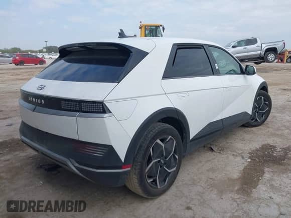 2024 Hyundai Ioniq 5 SEL with VIN KM8KN4DE2RU264913, listed as a IAAI auction lot 43166149 with 9,603 mi miles and . Bid and sale history available at DreamBid. Image 4.