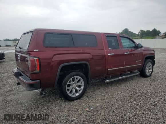 2016 GMC Sierra 1500 SLT with VIN 1GTV2NEC5GZ207604, listed as a Copart auction lot 62514355 with 122,220 mi miles and Salvage title. Bid and sale history available at DreamBid. Image 3.