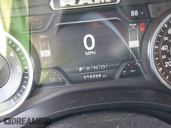 2022 Ram 1500 Big Horn with VIN 1C6SRFBTXNN382144, listed as a IAAI auction lot 43022859 with 16,068 mi miles and . Bid and sale history available at DreamBid. Image 15.