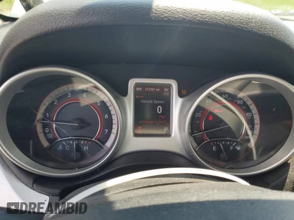 2013 Dodge Journey R/T z VIN 3C4PDCEG0DT541763, wystawiony jako Copart lot #62745415 z przebiegiem 216 307 mil mil oraz Szkoda całkowita • Salvage title. Historia ofert i sprzedaży dostępna na DreamBid. Obrazek 9.