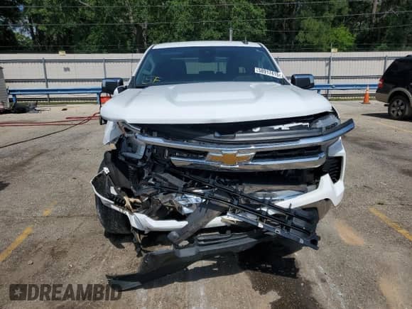 2022 Chevrolet Silverado 1500 LT с VIN 1GCUDDETXNZ636038, выставлен на аукционе Copart как лот 58917415 с пробегом 44 883 миль миль и Списание • Salvage title. История ставок и продаж доступна на DreamBid. Изображение 5.