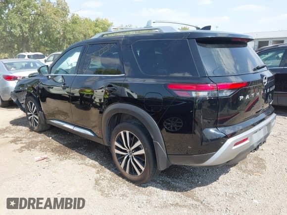 2024 Nissan Pathfinder Platinum с VIN 5N1DR3DJ9RC220272, выставлен на аукционе IAAI как лот 43212984 с пробегом 34 056 миль миль и . История ставок и продаж доступна на DreamBid. Изображение 3.