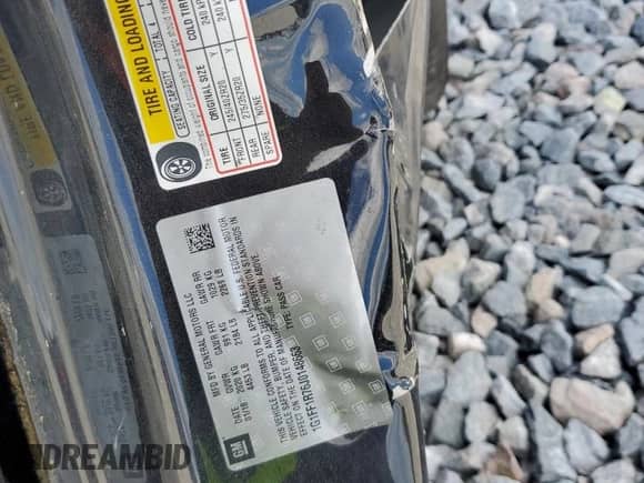 2018 Chevrolet Camaro 1SS with VIN 1G1FF1R76J0148663, listed as a Copart auction lot 86846235 with 85,107 mi miles and Salvage title. Bid and sale history available at DreamBid. Image 13.