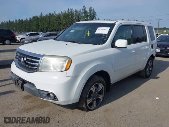 2015 Honda Pilot SE with VIN 5FNYF3H35FB031126, listed as a IAAI auction lot 42509887 with 117,090 mi miles and . Bid and sale history available at DreamBid. Image 16.