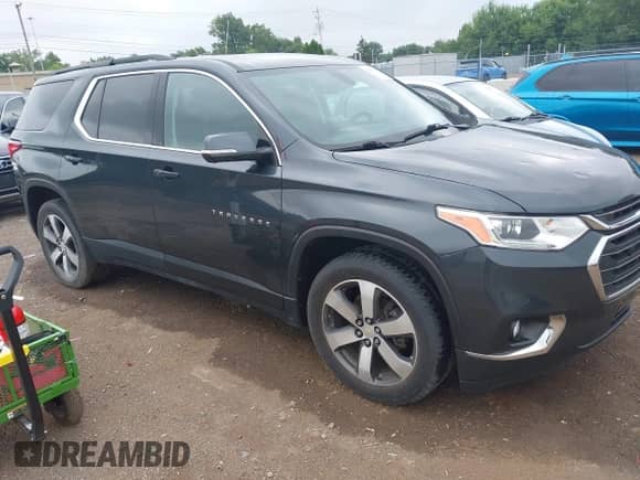 2020 Chevrolet Traverse LT с VIN 1GNEVHKW1LJ214962, выставлен на аукционе IAAI как лот 42850259 с пробегом 72 554 миль миль и . История ставок и продаж доступна на DreamBid. Изображение 1.
