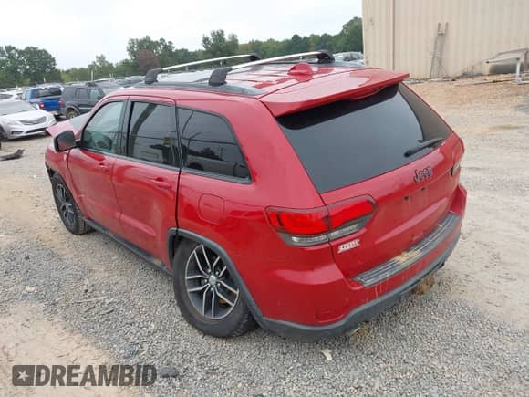 2017 Jeep Grand Cherokee Trailhawk z VIN 1C4RJFLG6HC620166, wystawiony jako IAAI lot #43297350 z przebiegiem 113 848 mil mil oraz . Historia ofert i sprzedaży dostępna na DreamBid. Obrazek 3.