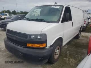 2018 Chevrolet Express Cargo с VIN 1GCWGAFP6J1344881, выставлен на аукционе Copart как лот 86340685 с пробегом 65 097 миль миль и Чистый • Clean title. История ставок и продаж доступна на DreamBid. Изображение 1.