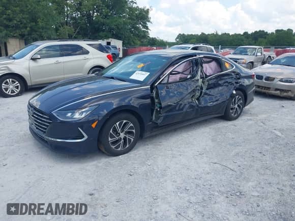 2022 Hyundai Sonata Blue с VIN KMHL24JJ9NA048308, выставлен на аукционе IAAI как лот 42570957 с пробегом 49 451 миль миль и . История ставок и продаж доступна на DreamBid. Изображение 17.