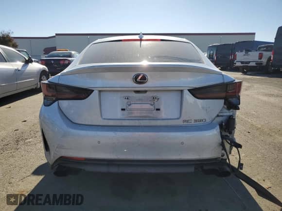 2019 Lexus RC 350 z VIN JTHHZ5BC8K5019350, wystawiony jako Copart lot #42231895 z przebiegiem 81 701 mil mil oraz Szkoda całkowita • Salvage title. Historia ofert i sprzedaży dostępna na DreamBid. Obrazek 6.