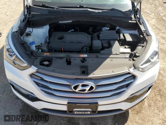 2017 Hyundai Santa Fe 2.4L с VIN 5NMZUDLB3HH017936, выставлен на аукционе Copart как лот 83977115 с пробегом 24 386 миль миль и Списание • Salvage title. История ставок и продаж доступна на DreamBid. Изображение 11.