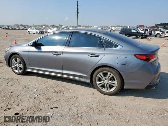 2018 Hyundai Sonata SEL with VIN 5NPE34AF4JH707792, listed as a Copart auction lot 71673055 with 66,506 mi miles and Salvage title. Bid and sale history available at DreamBid. Image 2.