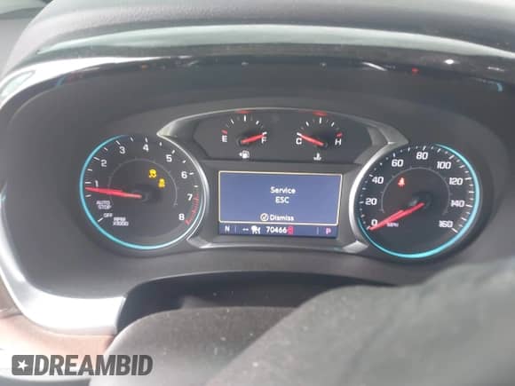 2021 Chevrolet Traverse High Country with VIN 1GNEVNKW8MJ203490, listed as a IAAI auction lot 41252324 with 70,466 mi miles and . Bid and sale history available at DreamBid. Image 7.