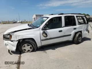 2003 Chevrolet TrailBlazer LS with VIN 1GNDS13S732343581, listed as a Copart auction lot 63778975 with 203,309 mi miles and Clean title. Bid and sale history available at DreamBid. Image 1.