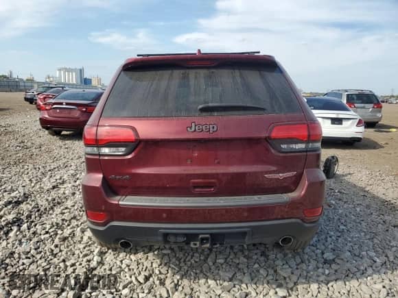 2020 Jeep Grand Cherokee Trailhawk с VIN 1C4RJFLG1LC314887, выставлен на аукционе Copart как лот 80309525 с пробегом 72 050 миль миль и Списание • Salvage title. История ставок и продаж доступна на DreamBid. Изображение 6.