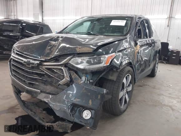 2021 Chevrolet Traverse LT с VIN 1GNEVHKW1MJ124681, выставлен на аукционе IAAI как лот 42268785 с пробегом 67 447 миль миль и . История ставок и продаж доступна на DreamBid. Изображение 18.