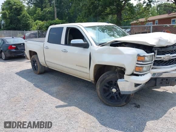 2014 Chevrolet Silverado 1500 LT z VIN 3GCUKREC3EG137228, wystawiony jako IAAI lot #42484505 z przebiegiem 153 954 mil mil oraz . Historia ofert i sprzedaży dostępna na DreamBid. Obrazek 1.