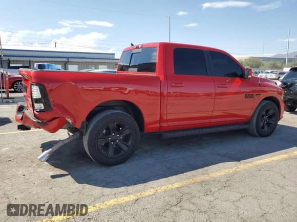 2017 Ram 1500 Sport с VIN 1C6RR6MT5HS747489, выставлен на аукционе Copart как лот 71666785 с пробегом 75 392 миль миль и Списание • Salvage title. История ставок и продаж доступна на DreamBid. Изображение 3.