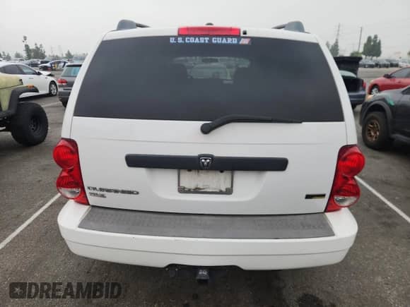 2007 Dodge Durango SLT with VIN 1D8HB48P27F570175, listed as a Copart auction lot 85580305 with 180,104 mi miles and Clean title. Bid and sale history available at DreamBid. Image 6.