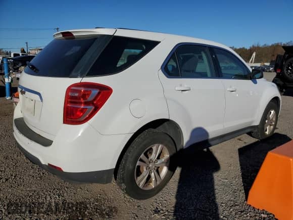 2017 Chevrolet Equinox LS with VIN 2GNALBEK0H1595487, listed as a Copart auction lot 90217715 with 255,367 mi miles and Clean title. Bid and sale history available at DreamBid. Image 3.