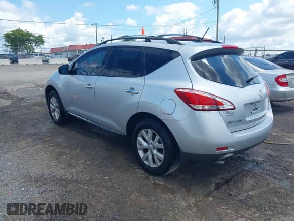 2011 Nissan Murano SL with VIN JN8AZ1MU2BW064770, listed as a IAAI auction lot 42866648 with 194,666 mi miles and . Bid and sale history available at DreamBid. Image 3.