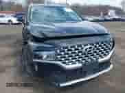 2022 Hyundai Santa Fe Blue with VIN KM8S2DA14NU057895, listed as a IAAI auction lot 42026027 with 25,564 mi miles and . Bid and sale history available at DreamBid. Image 6.