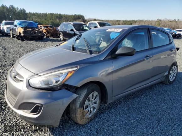 2016 Hyundai Accent SE с VIN KMHCT4AE2GU942832, выставлен на аукционе Copart как лот 88628365 с пробегом Не указан миль и Списание • Salvage title. История ставок и продаж доступна на DreamBid. Изображение 1.