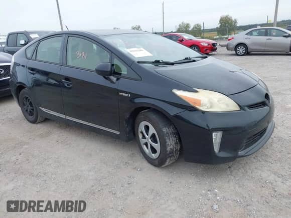 2012 Toyota Prius One with VIN JTDKN3DU9C1510693, listed as a IAAI auction lot 43333181 with 270,452 mi miles and . Bid and sale history available at DreamBid. Image 1.