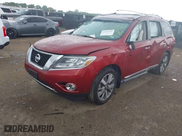 2013 Nissan Pathfinder SV z VIN 5N1AR2MM4DC611801, wystawiony jako IAAI lot #42649192 z przebiegiem Nie podano mil oraz . Historia ofert i sprzedaży dostępna na DreamBid. Obrazek 17.
