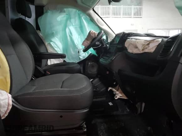 2023 Ram ProMaster Cargo with VIN 3C6LRVVGXPE551194, listed as a Copart auction lot 88544435 with Not provided miles and Salvage title. Bid and sale history available at DreamBid. Image 7.